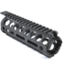 Midwest Industries AR-15/M16 M-Series Two Piece Drop-In M-LOK Handguard, 7 in, Carbine, Black, MI-17M