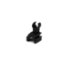 Midwest Industries Flip-Up Front Sights For Handguard Rail Mounting MCTAR-FFR