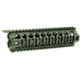 Midwest Industries G2 Two Piece Forearm Mid Length, OD Green, MCTAR-18G2-OD