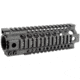 Midwest Industries Gen2 T-Series One-Piece Free Float Handguard 7 Inch Carbine Black