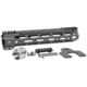 Midwest Industries MI Ultra Lightweight Titanium One Piece Free Float Handguard, M-LOK compatible, Black, 10.5in, MI-ULW10.5
