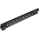 Midwest Industries One Piece Free Floating AR Rifles Extended 17.5 Inch Rail, M-LOK Compatible, Black, MWMI-G3M17XR