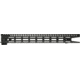 Midwest Industries One Piece Free Floating AR Rifles Extended 17.5 Inch Rail, M-LOK Compatible, Black, MWMI-G3M17XR