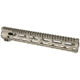 Midwest Industries SSM M-Lok Series One Piece Free Float Handguard 12 Inch Flat Dark Earth