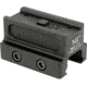 Midwest Industries T1/T2 Red Dot Optic Mount, Absolute Co-Witness, Black, MI-T1-CO