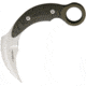 Mil-Tac Hossom Karambit Woodland Camo Fixed Blade Knife, 3.5in, 154CM Steel, Standard Edge, Satin, Woodland Camo, G10 Handle MILKA01