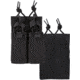 MIL-TEC Double Pistol Mag Pouch W/Hook &amp; Loop, Black, 13495802