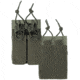 MIL-TEC Double Pistol Mag Pouch W/Hook &amp; Loop, Olive Drab, 13495801