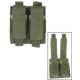 MIL-TEC Double Pistol Magazine Pouch, OD Green, 4.5 x .80 x 4.7, 13495501