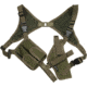MIL-TEC Cordura Shoulder Holster, OD Green, Adjustable, 16131001