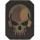 MIL-TEC Small PVC 3D Skull Patch, Camo, 2.2 x 1.6 in, 16832020