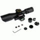 Military Surplus 2.5x40mm Mil Dot Rifle Scope, Black, 2.5-10x40E/R