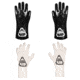 MIRA Safety HAZ-Gloves for CBRN Protection, Black, Medium, HAZ-GLOVES-M