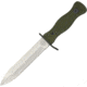 Miscellaneous Bundeswehr Military Fixed Blade Knife, OD Green, Composition Handle MI211