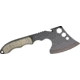Miscellaneous Compact Axe,3.375in,Gray/Tan Wood Onlay Handle M4155