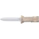 Miscellaneous Paratrooper Dagger Fixed Blade Knife,4.25in,Stainless Double Edge Dagger Blade,Brass Alum Handle MI092