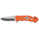 Miscellaneous Speed Assisted EMS Folding Knife,4.75in closed,Partially Serrated Stainless Blade,Orange Alum Handle M3644