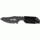 Miscellaneous Survival /Fire Start Fixed Blade Knife,3.25in,Black Cord Wrapped Handle M4140