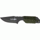 Miscellaneous Survival /Fire Start Fixed Blade Knife,3.25in,Od Green Cord Wrapped Handle M4141
