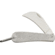 Miscellaneous US Linerlock Folding Knife,3in,Hawkbill Blade,Stainless Handle/Bail MI192