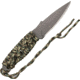 Mission BK-Ti Fixed Blade Knife,4in,Standard Edge Spear Point Blade,Skeletonized Handle/Multi-Camo Cord Wrap MS0308