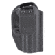 Mission First Tactical AIWB/OWB Series, Appendix/Inside/Outside Waistband Holster, Fits Canik TP9SF/SF Elite, Boltaron, Black, Ambidextrous, Includes 1" Belt Clip, HCKTP9AIWBA-BL