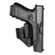 Mission First Tactical Minimalist IWB Holster, Glock 17/19/22/23/26/27/33/34, Ambidextrous, Black, H2GL940AIWBM