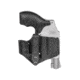 Mission First Tactical Minimalist IWB Holster, Smith &amp; Wesson J Frame Revolvers, Ambidextrous, Black, H2SWJAIWBM