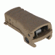 Mission First Tactical Back Up Polymer Flip Up Front Sight With Windage Adjustment Scorched Dark Earth