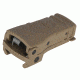 Mission First Tactical Back Up Polymer Flip Up Rear Sight With Windage Adjustment Scorched Dark Earth