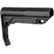 Mission First Tactical Battlelink Minimalist Mil-Spec Stock for AR-15, Black, Aluminum, BMSMIL-MTL-BL