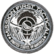 Mission First Tactical Eagle Patch, Black and White LSMFTEP-BW