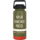 Mission First Tactical M18 Red Smoke Bottle, Green / Red, 32oz, DM18R-32