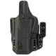 Mission First Tactical Pro Kydex IWB Holster, For Glock OEM 19, Ambidextrous, Black, H3-GL-1-BR1 H8-GL-1
