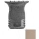 Mission First Tactical React M-LOK Compact Vertical Grip, Scorched Dark Earth, RCG-MLOK-SDE