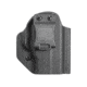 Mission First Tactical Minimalist IWB Holster, Smith &amp; Wesson M&amp;P 40 Shield M2.0/ M&amp;P 9 Shield M2.0, Ambidextrous, Black, HSWSHS-LAIWBA-BL