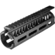 Mission First Tactical Tekko Metal AR15 Carbine 7in Drop In MLOK Rail System, Black, TMARCMRS