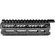 Mission First Tactical Tekko Metal AR15 Carbine 7in Drop In MLOK Rail System, Black, TMARCMRS