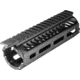 Mission First Tactical Tekko Metal AR15 Carbine 7in Drop In MLOK Rail System, Black, TMARCMRS