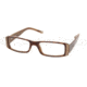 Miu Miu Eyeglasses MU10EV with Lined Bifocal Rx Prescription Lenses 7O51O1-4917 - Tortoise-linen-birch 