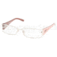 Miu Miu MU55FV Bifocal Eyeglasses Powder Bordeaux Frame / 50 mm Prescription Lenses, 7US1O1-5016, Select Frame Color / Lens Diameter Powder Bordeaux Frame / 50 mm Prescription Lenses