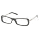 Miu Miu MU04GV Bifocal Eyeglasses Gloss Black Frame / 51 mm Prescription Lenses, 1AB1O1-5115, Select Frame Color / Lens Diameter Gloss Black Frame / 51 mm Prescription Lenses