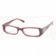 Miu Miu Eyeglasses MU20DV with Rx Prescription Lenses, Select Frame Color / Lens Diameter Purple Liliac Frame / 51 mm Prescription Lenses