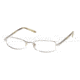 Miu Miu MU59EV Bifocal Eyeglasses - Gunmetal Demo Lens Frame / 52 mm Prescription Lenses, 5AV1O1-5216