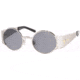Miu Miu Sunglasses MU52HS-7AX1A1-4720 w/ Free S&amp;H Gloss Black Frame / 47 mm Gray Lenses
