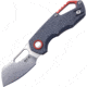 MKM Isonzo Linerlock Gray Folding Knife, 2 stonewash finish Bohler N690 stainless blade, Gray FRN handle, MK FX03-2PGY