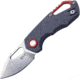 MKM Isonzo Linerlock Gray Folding Knife, 2 stonewash finish Bohler N690 stainless clip poi, Gray FRN handle, MK FX03-3PGY