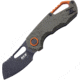 MKM Isonzo Linerlock OD Folding Knife, 2 Bohler N690 stainless blade, OD green FRN handle, MK FX03-2PGO