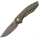 MKM Timavo Linerlock Viper Folding Knife, Green canvas micarta handle, MK VP02-GC