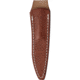 Moki Bird &amp; Trout 2.0 Bone Knife, 7.13in Overall, 3.25in Satin AUS-8 Stainless Steel Blade, Brown Jigged Bone Handle, Brown Leather Belt Sheath, TS-535ANZ